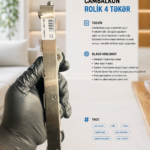 Cam Balkon roliki - 4 təkər