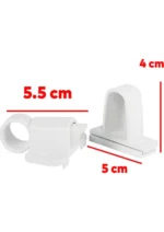 Plastik pəncərə cırt-cırt setka ağ - Image 2