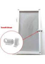 Plastik pəncərə cırt-cırt setka ağ - Image 3