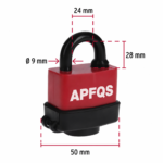 Asma qıfıl APFQS 50mm - Image 2