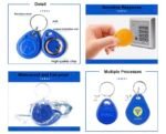Jeton ID Kopyalanan RFID Açar Breloqu - Image 11