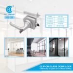 Alüminium və Şüşə Qapı Kilidi Rozet 969 Balo - Image 10