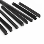 Şüşə Qapı Rezini F – (8 mm) Qara - Image 3