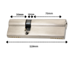 Barel (Silindir) Saray 110mm Saten (SN) – 30+10+70 (110/30) - Image 3