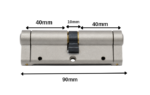 Barel (Silindir) Hiluke 90.5H PN – 90mm Saten (SN) – 40+10+40 (90/0) - Image 2