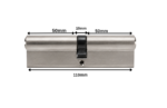 Barel (Silindir) MYM 110mm Eko – Saten (SN) – 50+10+50 (110/0) - Image 3