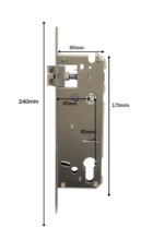 Smart Qapı Kilid Mexanizmi – 45×85mm Kod: 2093 - Image 3