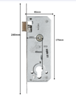 Qapı Kilid Mexanizmi Kale 152R – 35×85mm Kod: 3 - Image 2