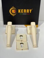 Kerry D2-555 Rozet Qapı Qolu – Krem Qızılı - Image 3