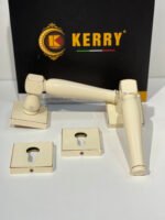 Kerry D2-555 Rozet Qapı Qolu – Krem Qızılı - Image 2